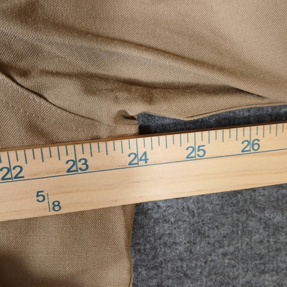 Great Northern USMC Khaki Tan Short Sleeve Uniform Shirt Wool Blend Mens Large - Picture 4 of 6